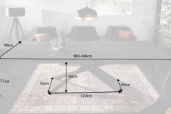 Ausziehbarer Esstisch EUPHORIA 180-220-260cm anthrazit Lava Keramik made in Italy