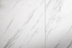 Ausziehbarer Esstisch PROMETHEUS 180-220-260cm weiß Marmor Keramik made in Italy