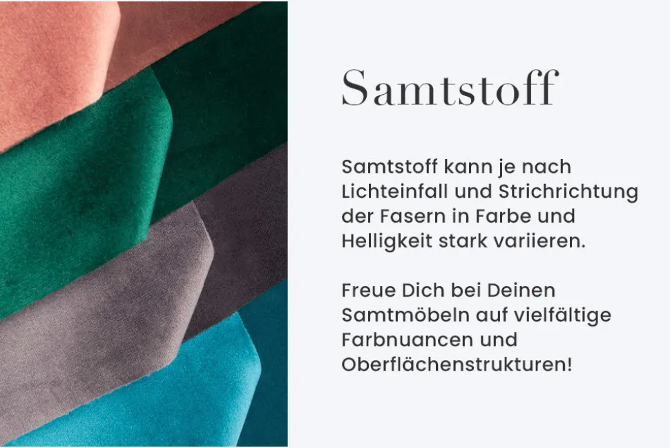 Big Sofa ELEGANCIA 285cm silbergrau Samt XXL Couch inkl. Kissen Federkern