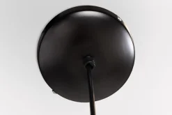Boho Hängelampe VIENNA 45cm natur schwarz Wiener Geflecht Leuchte