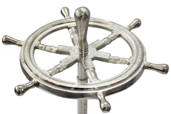 Dekorativer Schirmständer SEVEN SEAS 65cm silber Metall Regenschirmhalter
