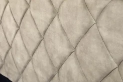 Design Boxbett ELYSIUM 160x200cm champagner beige Samt mit Stauraum und Lattenrost