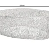 Design Couchtisch LEAF 130cm silber Metall-Aluminium-Legierung handmade