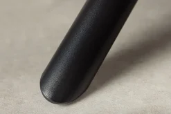 Design Couchtisch OSAKA 110cm weiß schwarz Pandora Keramik mit Sterngestell