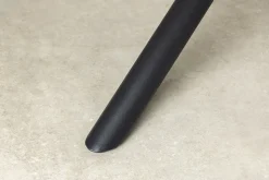 Design Esstisch OSAKA 160cm weiß Keramik schwarz Sterngestell Metall