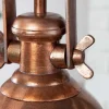 Design Hängelampe INDUSTRIAL 45cm kupfer geflammt Industrial Stil