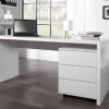 Design Schreibtisch FAST TRADE 160cm weiß Hochglanz Computertisch