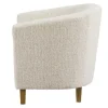 Design Sessel HEMINGWAY beige Bouclé Tweed Soft mit Armlehnen Cocktailsessel