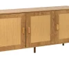 Design Sideboard VIENNA 120cm natur Wiener Geflecht Kommode