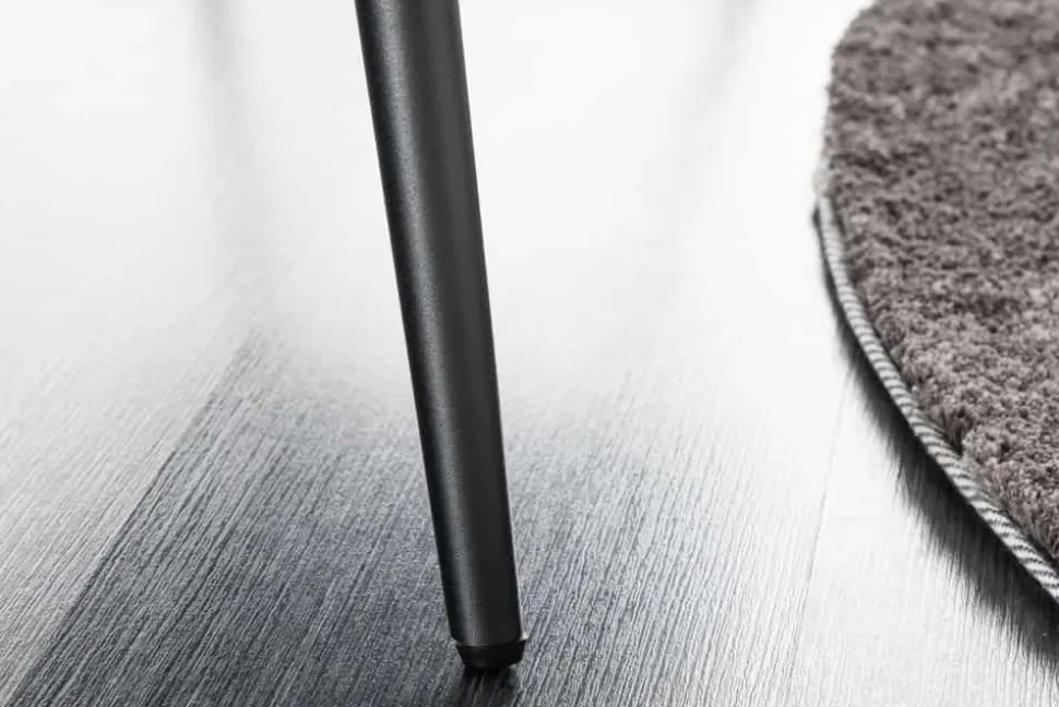 Design Sitzbank BOUTIQUE 100cm grün Samt schwarze Metallbeine