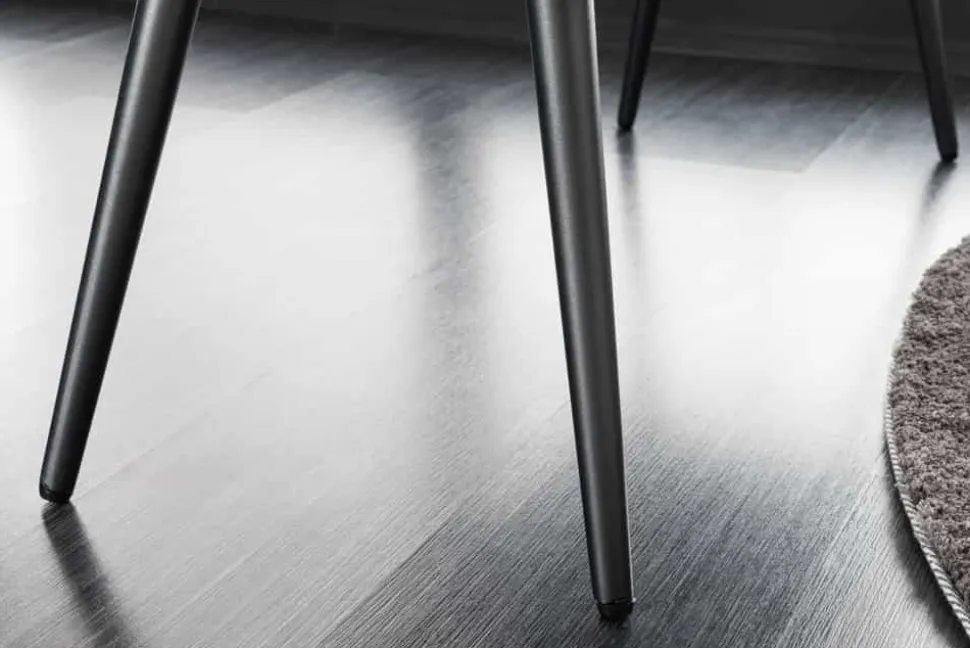 Design Sitzbank BOUTIQUE 100cm grün Samt schwarze Metallbeine