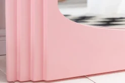 Design Wandspiegel WAVE 160cm rosa