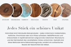 Design Wäschekorb LAGOON SPA 60cm grau Bambusholz Wäschesammler Badmöbel