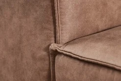 Ecksofa BOSSA NOVA 265cm antik taupe Microfaserstoff 3-Sitzer Couch L-Form