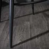 Edler Barhocker TURIN senfgelb Samt mit Ziersteppung Barstuhl mit Armlehne