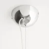 Elegante Design Hängeleuchte GLOW 70cm schwarz gold Hängelampe