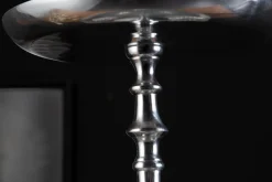 Elegante Etagere ORIENT 65cm silber im Wild Hammerschlag Design mit drei Etagen
