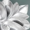 Eleganter Wandspiegel VENICE 75x75cm silber antik Barockstil