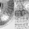 Elegantes Vasen 2er Set ORIENTAL 33cm silber in Handarbeit verziert