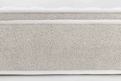 Ergonomische Boxspringmatratze CLOUD FLEX 180x200cm greige Tonnentaschenfederkern 9-Zonen