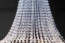Extravaganter Kronleuchter ROYAL XL 105cm Hängelampe Barock