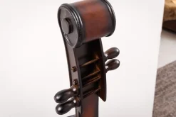Extravagantes Weinregal CELLO 133cm braun Tannenholz für 10 Flaschen