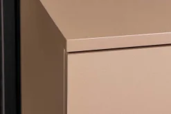 Hängendes TV-Board LOFT 160cm natur grau beige greige drei Fächer mit Schublade