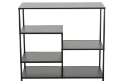 Industrial Regal DURA STEEL 90cm schwarz Metall Konsole