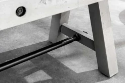Industrial Sitzbank FINCA 200cm grau Pinie recyceltes Massivholz Eisen