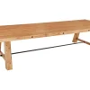 Massiver Esstisch FINCA 400cm vintage braun recyceltes Pinienholz