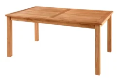 Massiver Gartentisch EMPIRE TEAK 150cm natur Teakholz