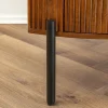 Massives Sideboard GRANDEUR 180cm braun Mangoholz schwarz Metall