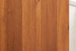 Massivholz Dekosäule COLUMNA 50cm braun Akazie Beistelltisch