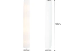 Modern Design Stehlampe SALONE 195cm weiß Stehleuchte