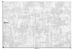 Moderner Hochflor Teppich ELLE DECORATION 235x160cm beige geometrisches Muster