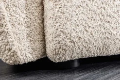Modernes Big Sofa ROYAL 295cm champagner beige Bouclé Federkern XXL-Couch
