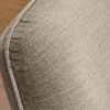 Modernes Big Sofa ROYAL 295cm greige Veloursstoff Federkern XXL-Couch
