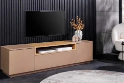 Modernes TV-Board LOFT 160cm natur grau beige greige drei Fächer Schublade