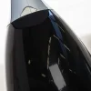 Moderne Tischlampe CARLA 60cm schwarz silber mit Leinenschirm