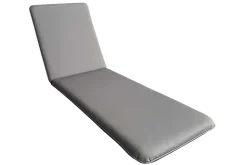 Outdoor Auflage COMFORT LINE 60x192cm anthrazit Polsterkissen für Sonnenliege
