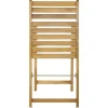 Outdoor Balkon Stuhl BALI natur honey Akazienholz klappbar wetterfest Gartenstuhl
