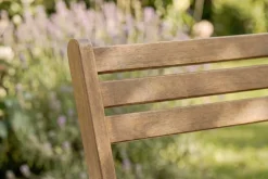 Outdoor Balkon Stuhl BALI natur honey Akazienholz klappbar wetterfest Gartenstuhl
