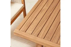 Outdoor Garten-Esstisch BALI 210cm natur Akazienholz wetterfest