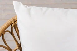 Outdoor Gartenlounge PARIS natur Rattan Gartenmöbel-Set inkl. Wechselbezügen grau creme