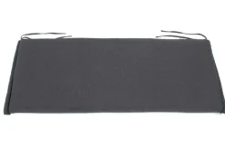 Outdoor Kissen ROG 45x110cm anthrazit Sitzkissen Polster-Auflage für 2-Sitzer Bank