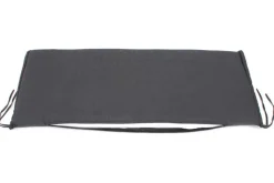 Outdoor Kissen ROG 45x110cm anthrazit Sitzkissen Polster-Auflage für 2-Sitzer Bank