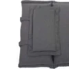Outdoor Kissen ROG 46x119cm anthrazit Sitzkissen Polster-Auflage für Hochlehner