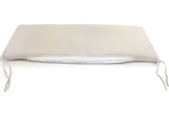 Outdoor Kissen ROG 45x110cm beige Sitzkissen Polster-Auflage für 2-Sitzer Bank