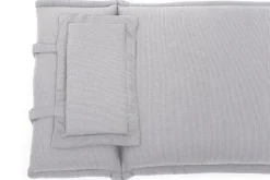 Outdoor Kissen ROG 58x196cm taupe Polster-Auflage für Gartenliege