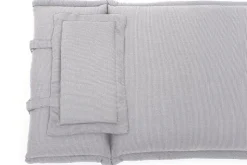 Outdoor Kissen ROG 46x119cm taupe Sitzkissen Polster-Auflage für Hochlehner